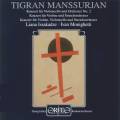 Tigran Mansurian : Concertos pour violoncelle et pour violon. Issakadze, Monighetti.
