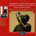 Mozart : Divertimento pour cordes - Symphonie n 41. Stravinski : Danses concertantes. Norrington.