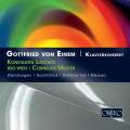 Gottfried von Einem : Concerto pour piano - uvres orchestrales. Lifschitz, Meister.