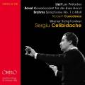 Sergiu Celibidache dirige Liszt, Ravel et Brahms : uvres orchestrales. Casadesus.