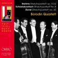 Brahms, Ravel, Chostakovich : Quatuors  cordes. Quatuor Borodin.