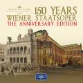 Edition anniversaire des 150 ans du Wiener Staatsoper. Bhm, Karajan, Abbado, Nelsons, Thielemann, Lopez Cobos, Wleser-Mst.