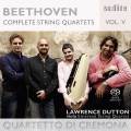 Beethoven : Intgrale des quatuors  cordes, vol. 5. Dutton, Quartetto Di Cremona.