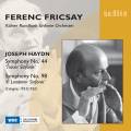 Haydn : Symphonies n 44 et 98. Fricsay.
