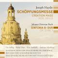 Haydn : Messe de la Cration. J.C. Bach : Sinfonia en si majeur. Selbig, Haar, Stoklossa, Scheibner, Grnert.