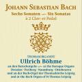 Bach : Six sonates pour orgue en trio, BWV 525-530. Bhme.