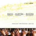 Bach, Kurtg, Busoni : uvres pour piano  quatre mains