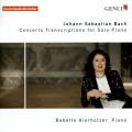Bach : Transcriptions pour piano de divers concertos. Hierholzer.