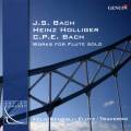 Bach, Holliger : uvres pour flte seul. Renggli.