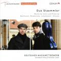 Duo Staemmler. uvres pour violoncelle et piano.