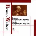 Walter B. / Brahms : Symphonie n 3