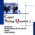 Quatuor Capet / Franck, Beethoven