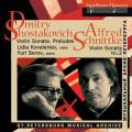 Chostakovitch, Schnittke : Sonates pour violon et piano. Kovalenko, Serov.