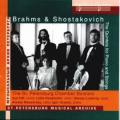 Brahms, Chostakovitch : Quintettes pour piano. St. Ptersbourg Chamber Players.