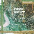 Taneiev : Intgrale des quatuors  cordes, vol. 5. Quatuor Taneiev.