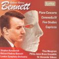 Richard Rodney Bennett : Concerto pour piano, 5 tudes, Capriccio, Comedia