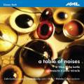 Simon Holt : A table of noises. Currie, Hanslip, Collon.