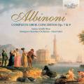 Tomaso Albinoni : Intgrale des concertos pour haubois. Angeli, Schilli, Bender, Matt.