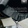 Hindemith : Sonates pour violon. E. Lawson, J. Lawson.