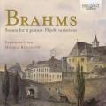 Brahms : Sonate pour 2 pianos - Variations Haydn. Spina, Benignetti.