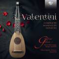 Robert Valentini : Intgrale des sonates pour mandoline. Ensemble Pizzicar Galante.