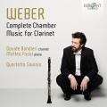 Weber : Intgrale de la musique de chambre pour clarinette. Bandieri, Fossi, Quartetto Savinio.
