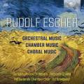 Rudolf Escher : uvres chorales et orchestrales - Musique de chambre. Spanjaard, Chailly.