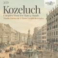 Leopold Kozeluch : Intgrale de l'uvre pour piano  4 mains. Bartoccini, Gregoletto.