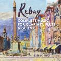 Ferdinand Rebay : Intgrale de la musique pour clarinette, flte et guitare. Esteso Trio.