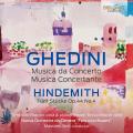Ghedini, Hindemith : uvres pour cordes et orchestre. Braconi, Bonzi, Belli.
