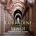 Corradini, Vendi : uvres pour orgue et clavecin. Del Sordo.