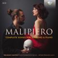 Gian Francesco Malipiero : Intgrale des mlodies pour soprano et piano. Vansisiem Lied Duo.