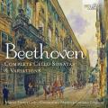 Beethoven : Intgrales des sonates et variations pour violoncelle. Testori, Mastroprimiano.