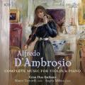 Alfredo d'Ambrosio : Intgrale de la musique pour violon et piano. Gran Duo Italiano.
