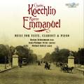 Koechlin, Emmanuel : Musique pour flte, clarinette et piano. Brnniman, Vivier, Kleiser.