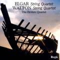 Elgar, Walton : Quatuors  cordes. Britten Quartet.