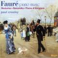 Faur : uvres pour piano. Crossley.