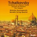 Tchaikovski : Variations Rococo, Souvenirs de Florence. Rostropovich, Quatuor Borodin.