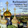 Rachmaninov : Symphonie n 3. Svetlanov.