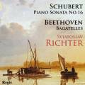 Schubert : Sonate n 16. Beethoven : Bagatelles. Richter.