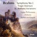 Brahms : Symphonie n 1. Karajan.