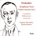 Prokofiev : Symphonie n 6, Concerto pour violon n 2. Heifetz, Mravinski.
