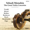 Yehudi Menuhin joue Vivaldi, Mozart, Brahms, Beethoven : Les grands concertos pour violon.