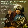 King's College Choir Cambridge chante Bach. Willcocks.