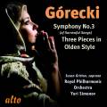 Gorecki : Symphonie n 3 - 3 pices en style ancien. Simonov.
