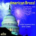 American Brass! Copland, Bernstein, Barber, Ives, Cowell : uvres pour ensemble de cuivres. Crees.