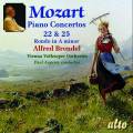 Mozart : Concertos pour piano n 22 et 25. Brendel, Angerer.