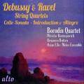 Debussy, Ravel : Quatuors  cordes et autres uvres instrumentales. Rostropovitch, Britten, Ellis, Quatuor Borodin.