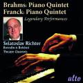 Brahms, Franck : Quintettes pour piano. Richter, Quatuor Borodin, Quatuor du Bolchoi.