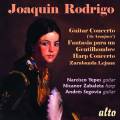 Rodrigo : Concierto de Aranjuez - Fantaisie pour un gentilhomme - Concerto pour harpe - Zarabanda Lejana. Yepes, Segovia, Zabaleta, Argenta, Frbeck de Burgos, Mrzendorfer.